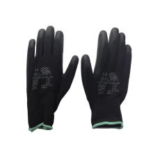 XS/S/M/L/XL/XXL Size  Polyester Liner PU Coated Cleanroom Antistatic ESD Work Gloves